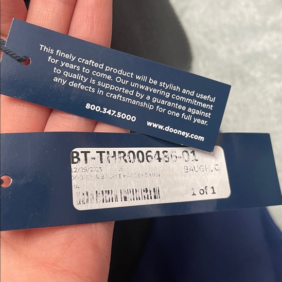 NWT Dooney & Bourke ‘Lucca’ Leather Drawstring Hobo W/Wallet - Picture 4 of 16